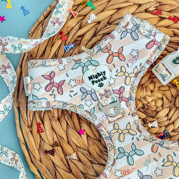 No-Pull Adjustable Harness - Pawty Animals🎉 for wholesale by Mighty Pooch