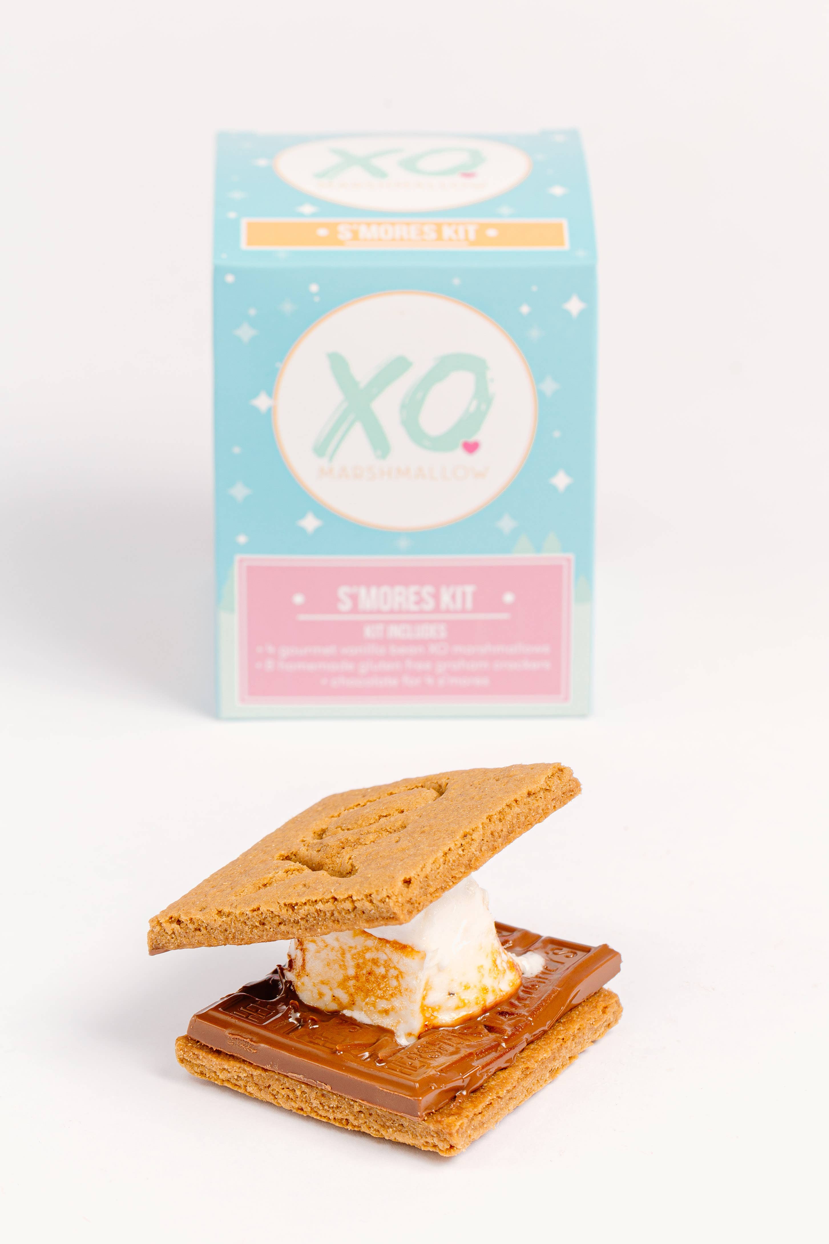 XO Marshmallow - Wholesale DIY Food Kit - S'mores Kits for 4 / Gluten Free / Gift Box / Corporate Gift3
