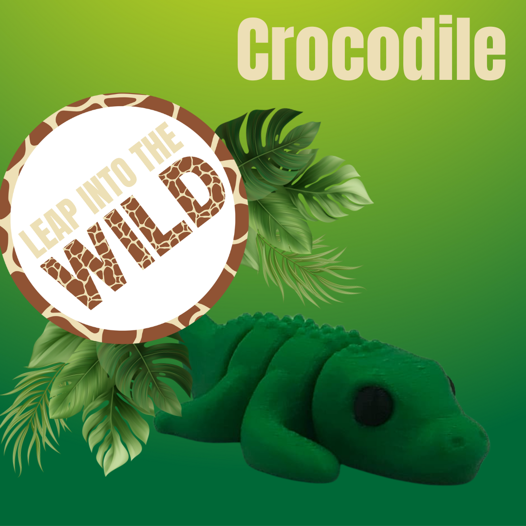 3D Studio Gifts - Wholesale Fidgetspeelgoed - Kinderen - 3D-geprinte ZOO JIGGLETS (Miniaturen) (aanrecht)10