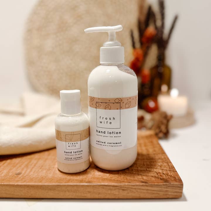 The Fresh Wife Soap Company - Wholesale Hand Cream/Lotion - Salted Caramel Hand Lotion - Mini