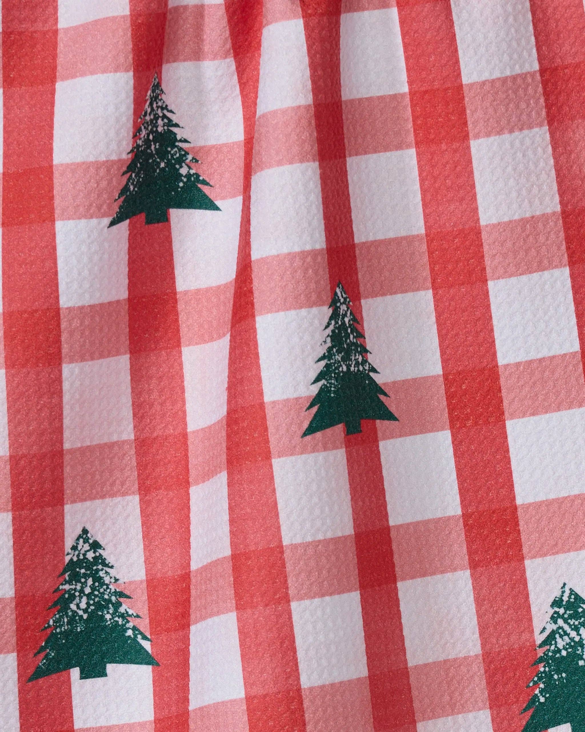 Geometry - Wholesale Tea Towel - Christmas Pines Tea Towel1