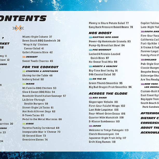 Insight Editions - Wholesale Cookbook - Fast & Furious: The Official Cookbook