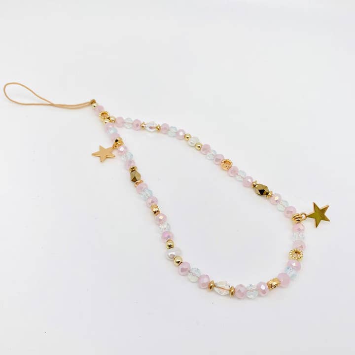 Mio Queena - Wholesale Lanyard - Women's - Star Pendant Colorful Beaded Mobile Phone Lanyard