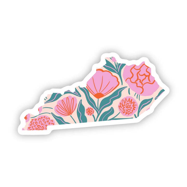 Kentucky Sticker - Elegant Floral for wholesale by Big Moods