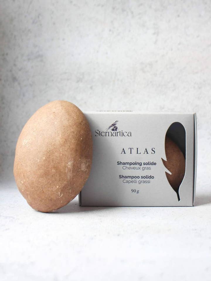 Atlas | Festes Shampoo für fettiges Haar für den Großhandel von Sternartica