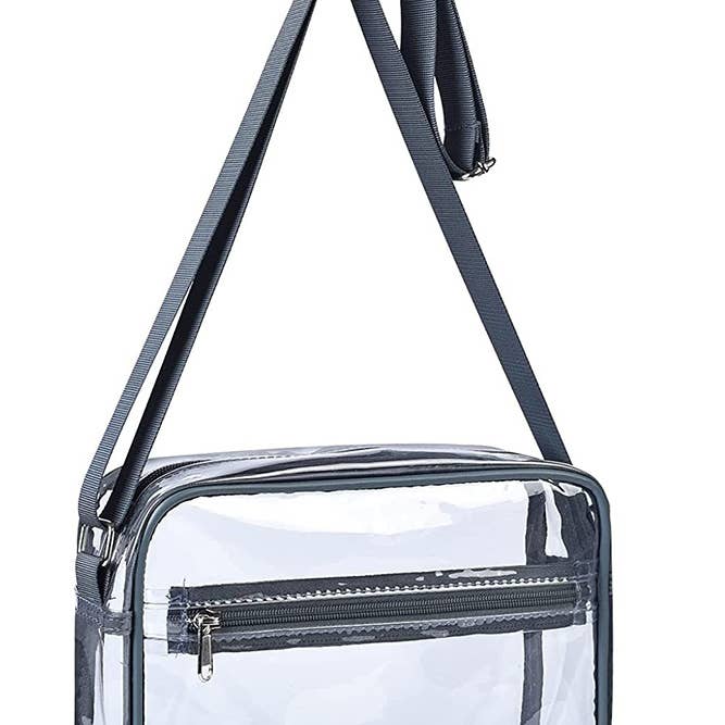 UNISHE - Wholesale Crossbody Bag - Women's - Zipper Clear Crossbody Bag MOQ 3pcs ZK5183