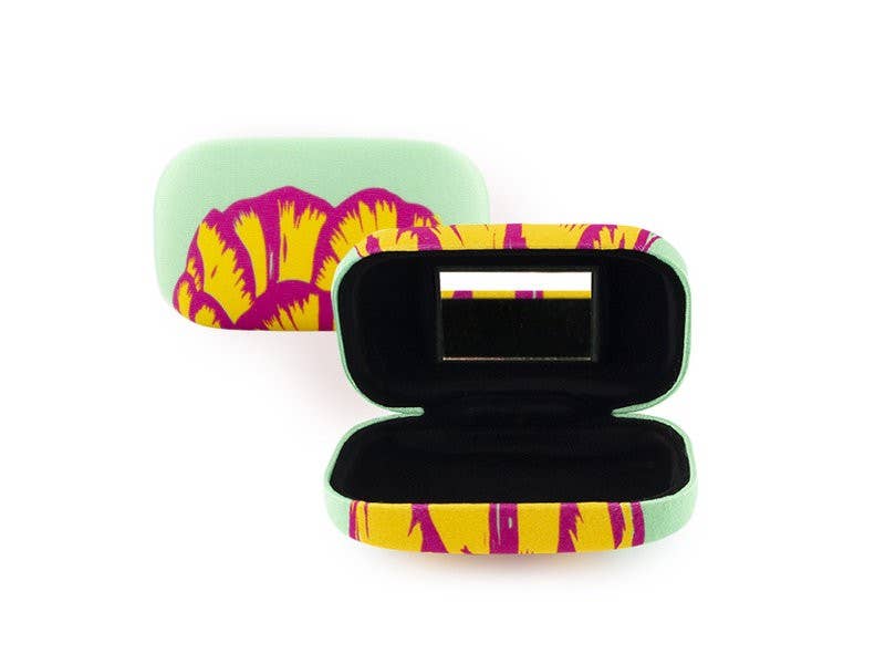 MUSEUM WEBSHOP - Wholesale Makeup/Cosmetic Bag - Lipstick, Lens Or Travel Case, Tulip Pop Green0