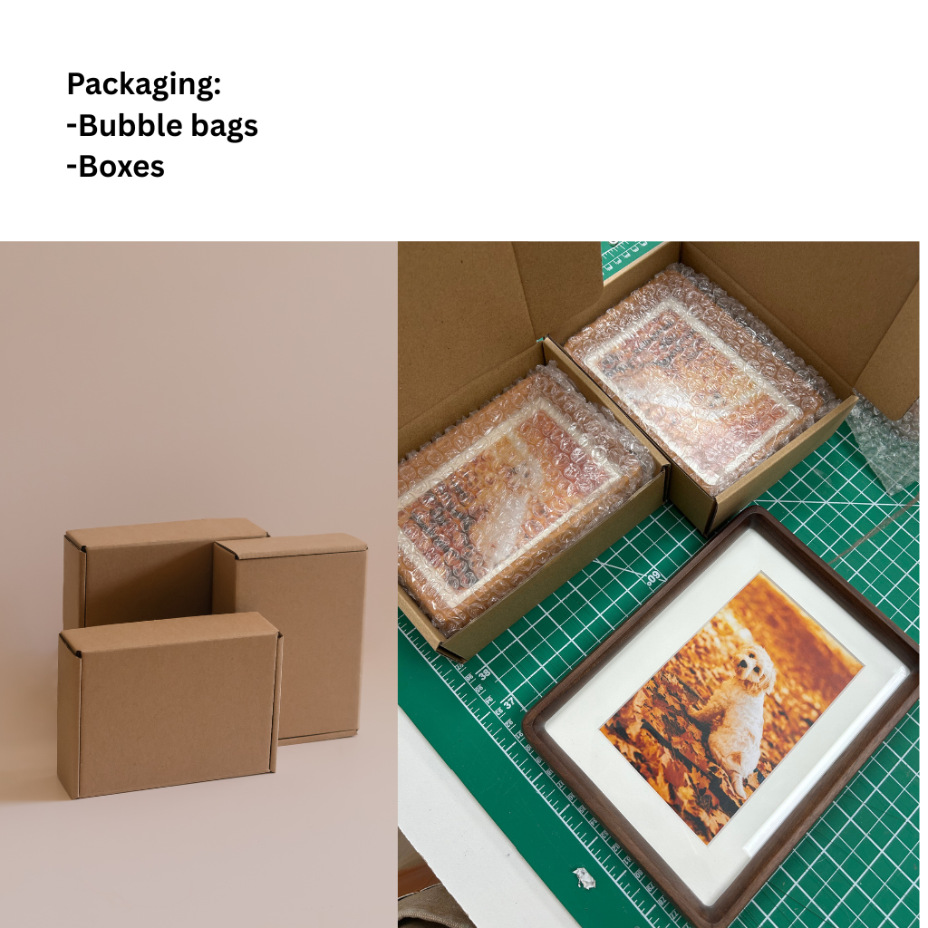 Longmo Art – wholesale Bildram – ORBIS-Bilderram, 4 storlekar Rundade hörn Massivt trä2