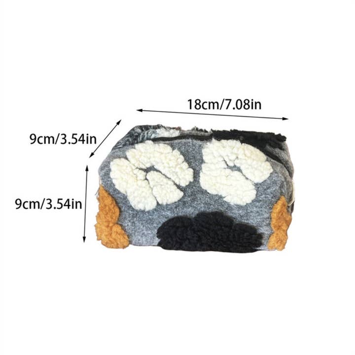 Funkyrel® Atzbranding Limited - Wholesale Makeup/Cosmetic Bag - Cosbai - Large Capacity of Floral Tweed Zipper Makeup Bag5