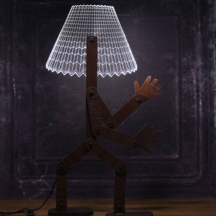 Bentley & Bo - Wholesale Figurine Lamp - Stick Man Table Lamp (LED/USB)