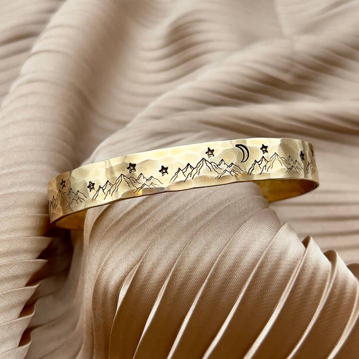 Handmade Mountain High Cuff for wholesale by Fluff Hardware