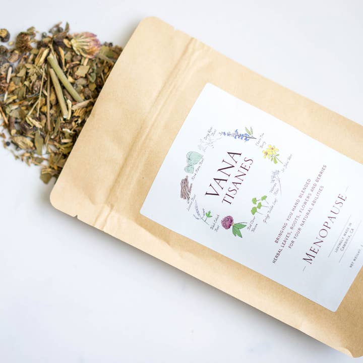 Menopause Herbal Tea for wholesale by Vana Tisanes