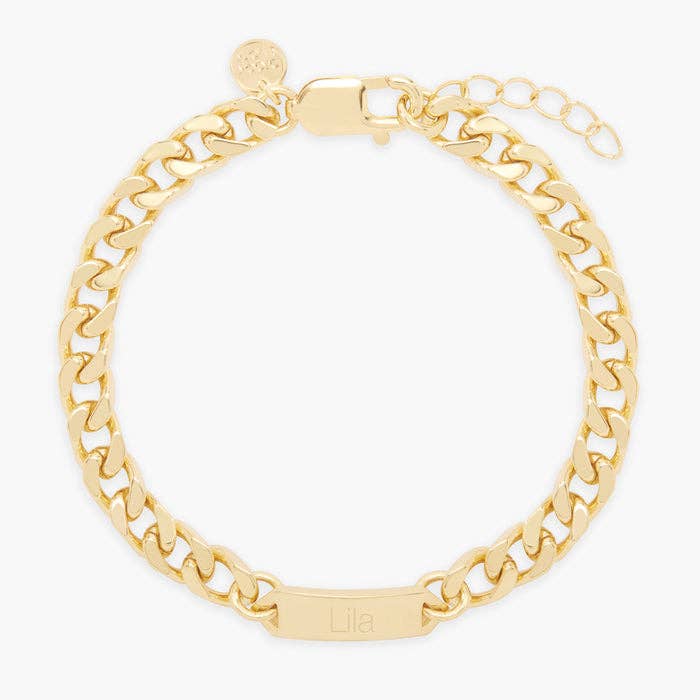Quinn Name Bar Bracelet for wholesale by Brook & York