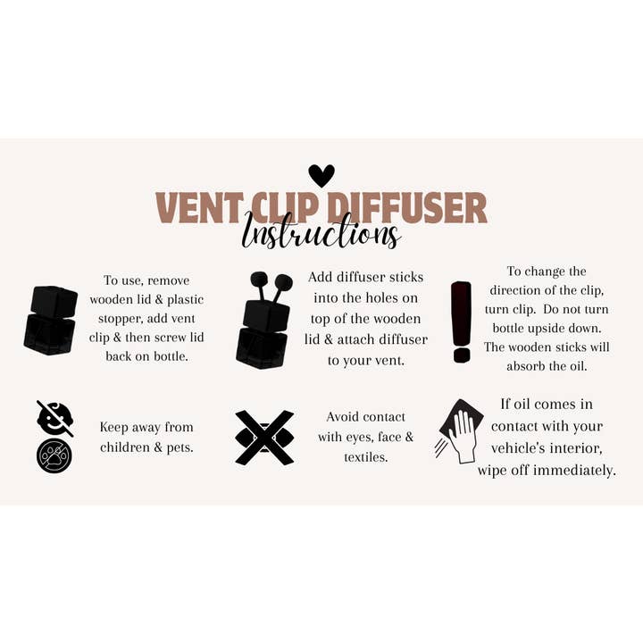 The Prickly Five - Wholesale Reed Diffuser - Aztec Turquoise Vent Clip Diffuser