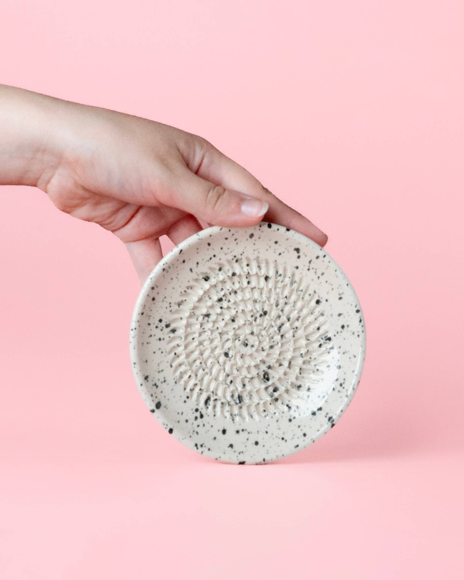 Alfar Tierra Cocida - Wholesale Grater - Small Ceramic Garlic Grater Plate / Granite0