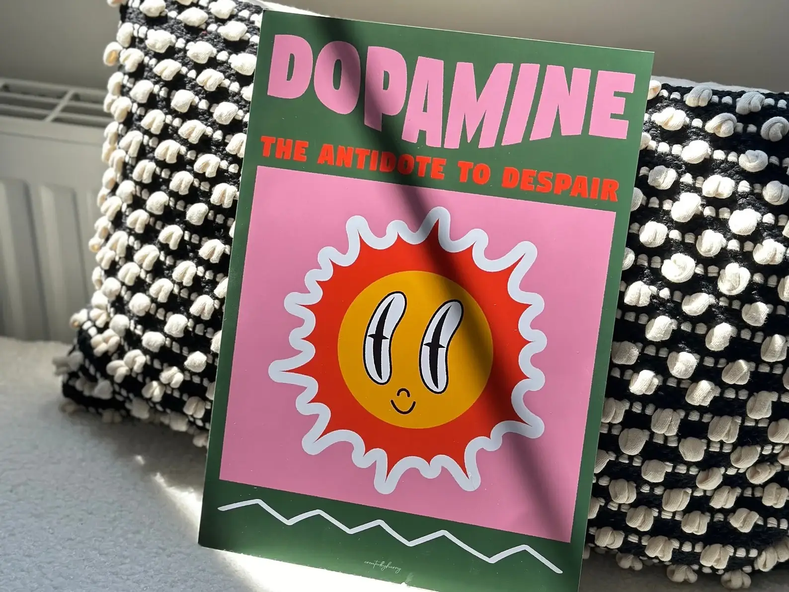 Createdbyharry - Wholesale Art Print - Dopamine Abstract Wall Art Print2