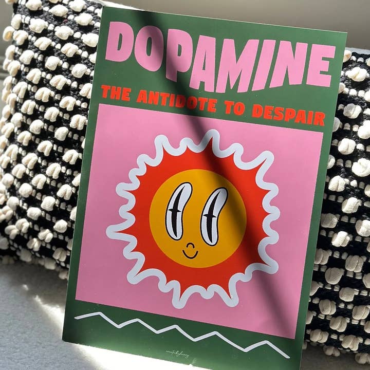 Createdbyharry - Wholesale Art Print - Dopamine Abstract Wall Art Print2