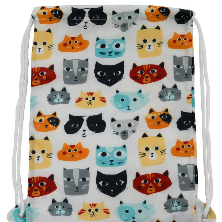 Mochila con cordón Los Gatos para venta al por mayor de EnV Bags