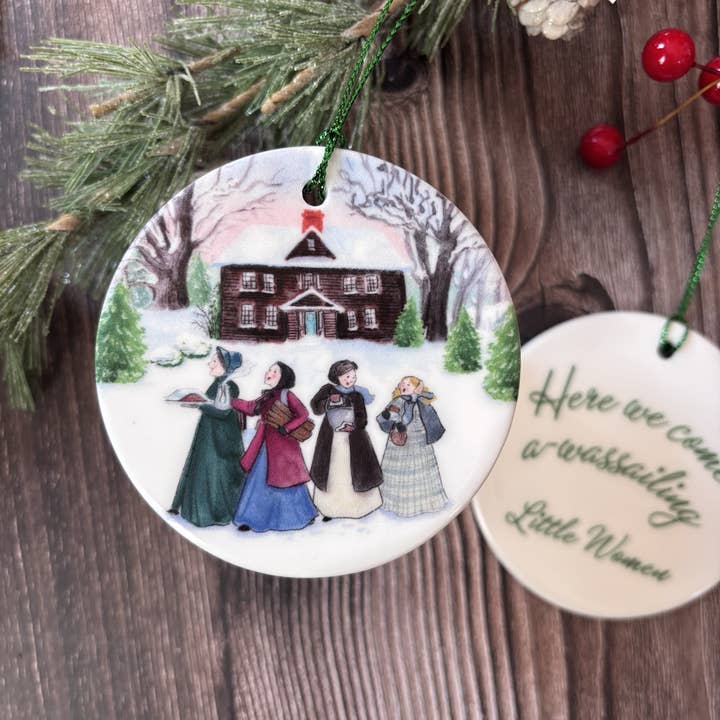 Little Women Ornament for wholesale by Kathryn Holeman Illustrations