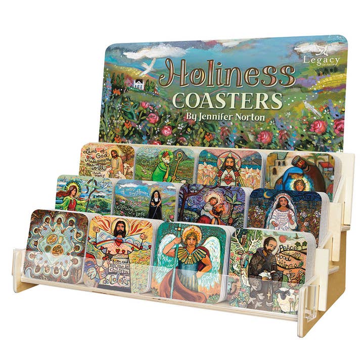 Legacy - Wholesale Retailer Display - Paper & Novelty - Holiness Coaster Collection