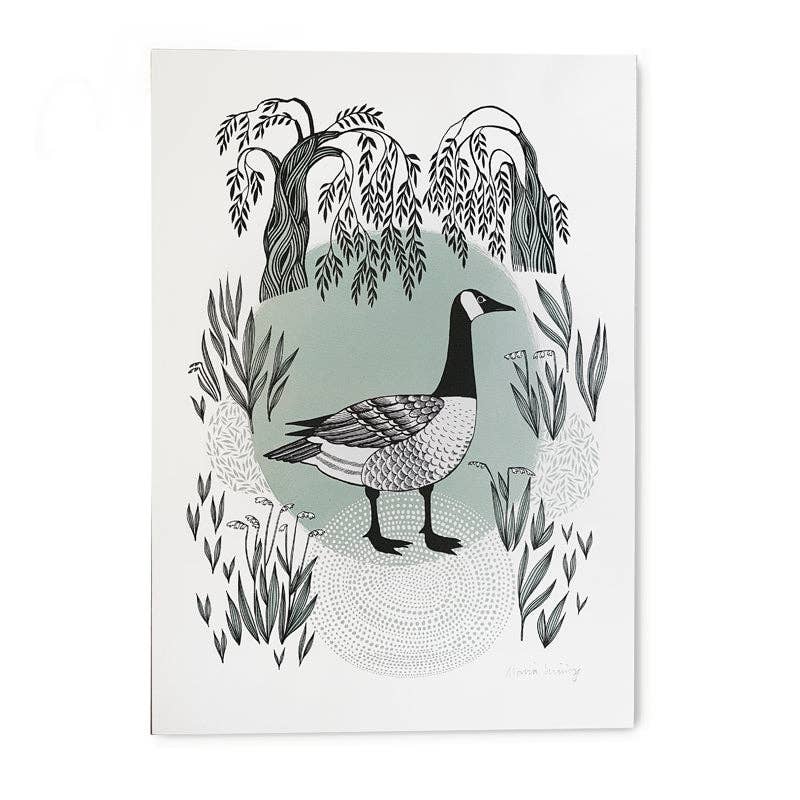 Lush Designs – wholesale Art print – Canada Goose print1