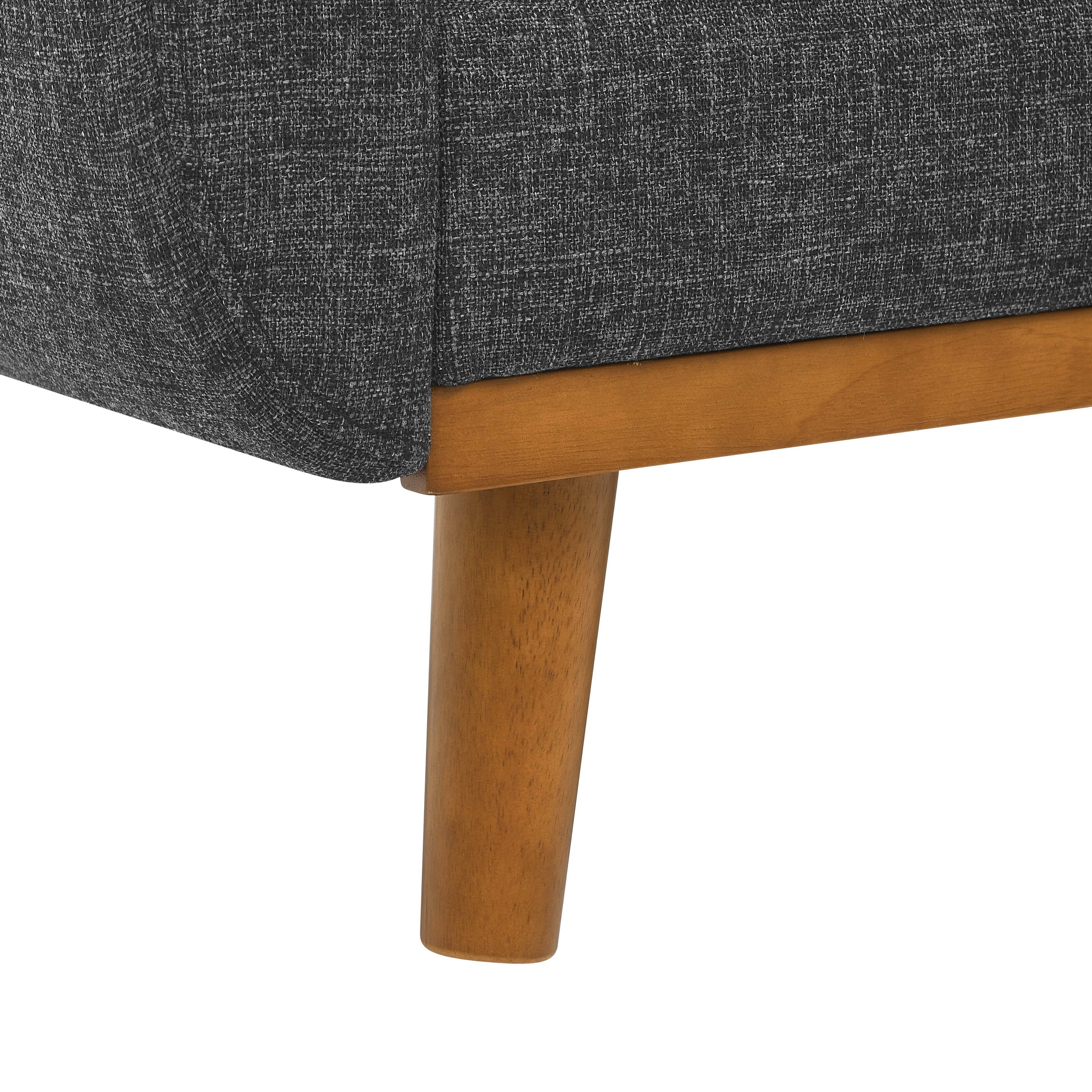 39F Inc. - Vente Canapés - Canapé d'appoint capitonné de 67,7 pouces de style mi-siècle avec pieds en bois45