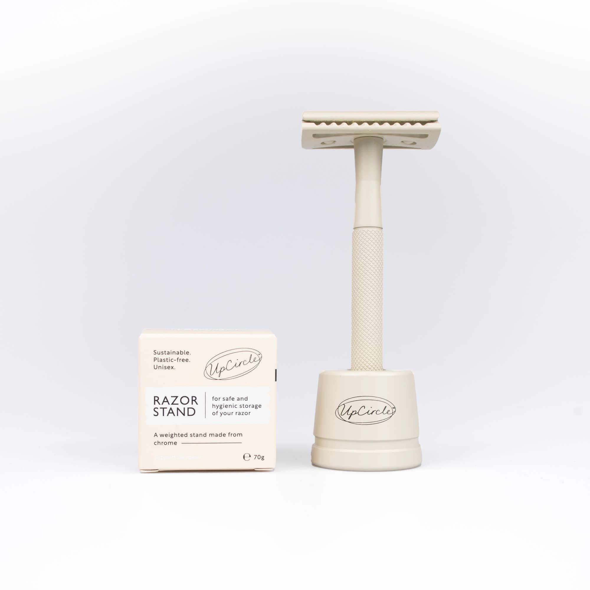 UpCircle Beauty Europe - Wholesale Razor Stand - Men's - Zero Waste, Sustainable + Eco Friendly Safety Razor Stand Gift3