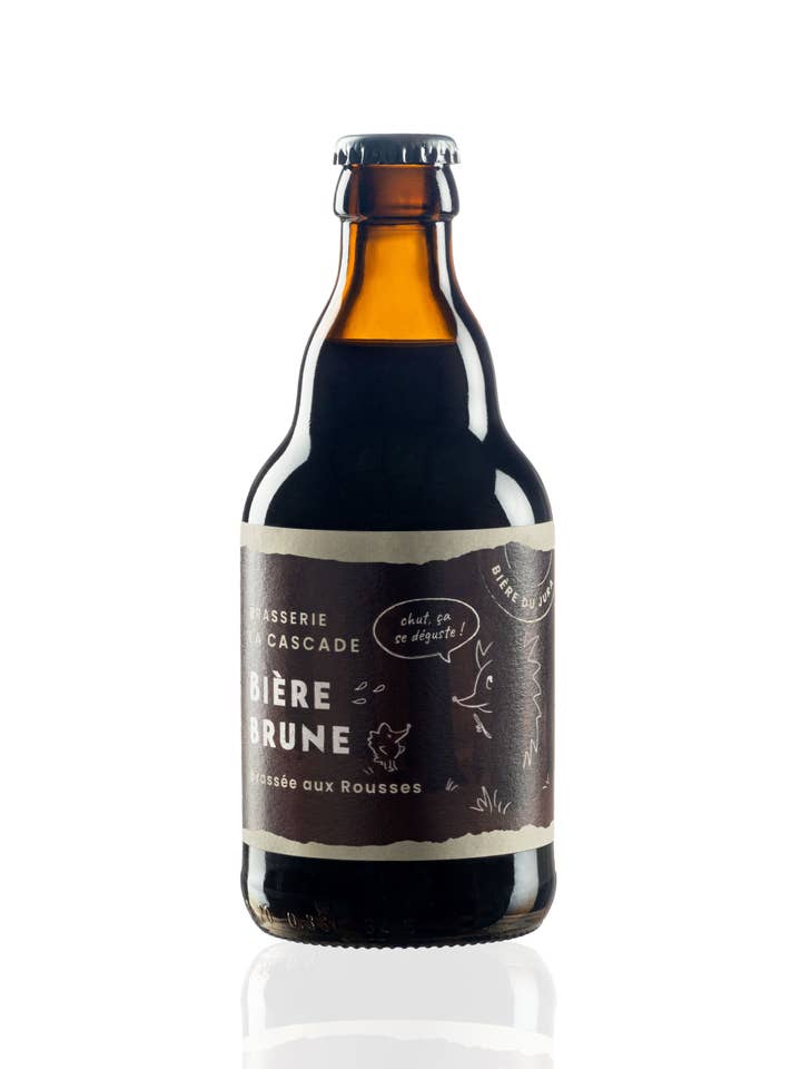 Brown Beer (Made in France - Jura) for wholesale by Brasserie La Cascade