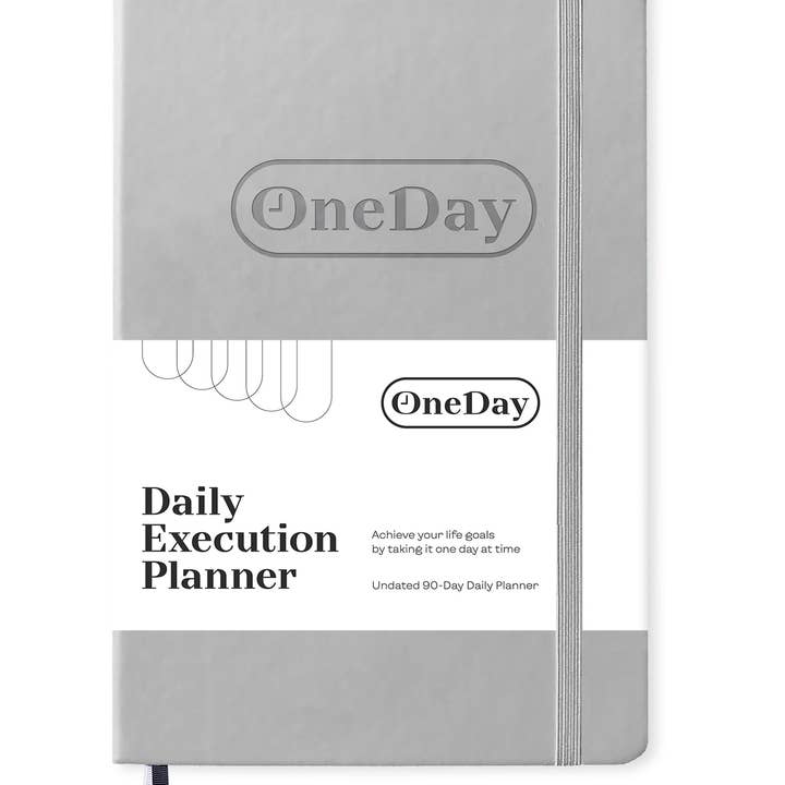 The One Day Co. - Wholesale Planner - Goal Getter Gray