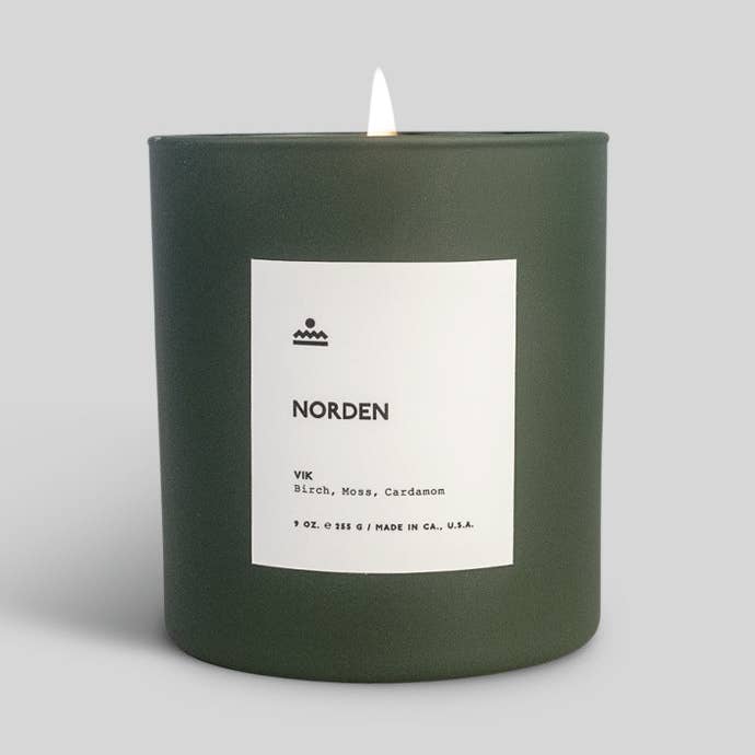 Vela Vik de vidrio de 9 oz para venta al por mayor de Norden