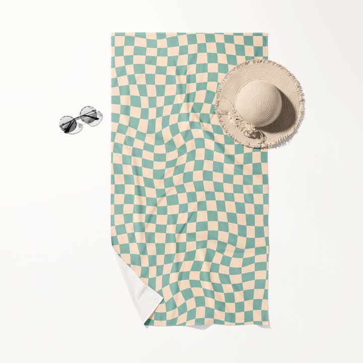 Strandtuch Abstrakte Wellen für den Großhandel von Yumi Baby Holland