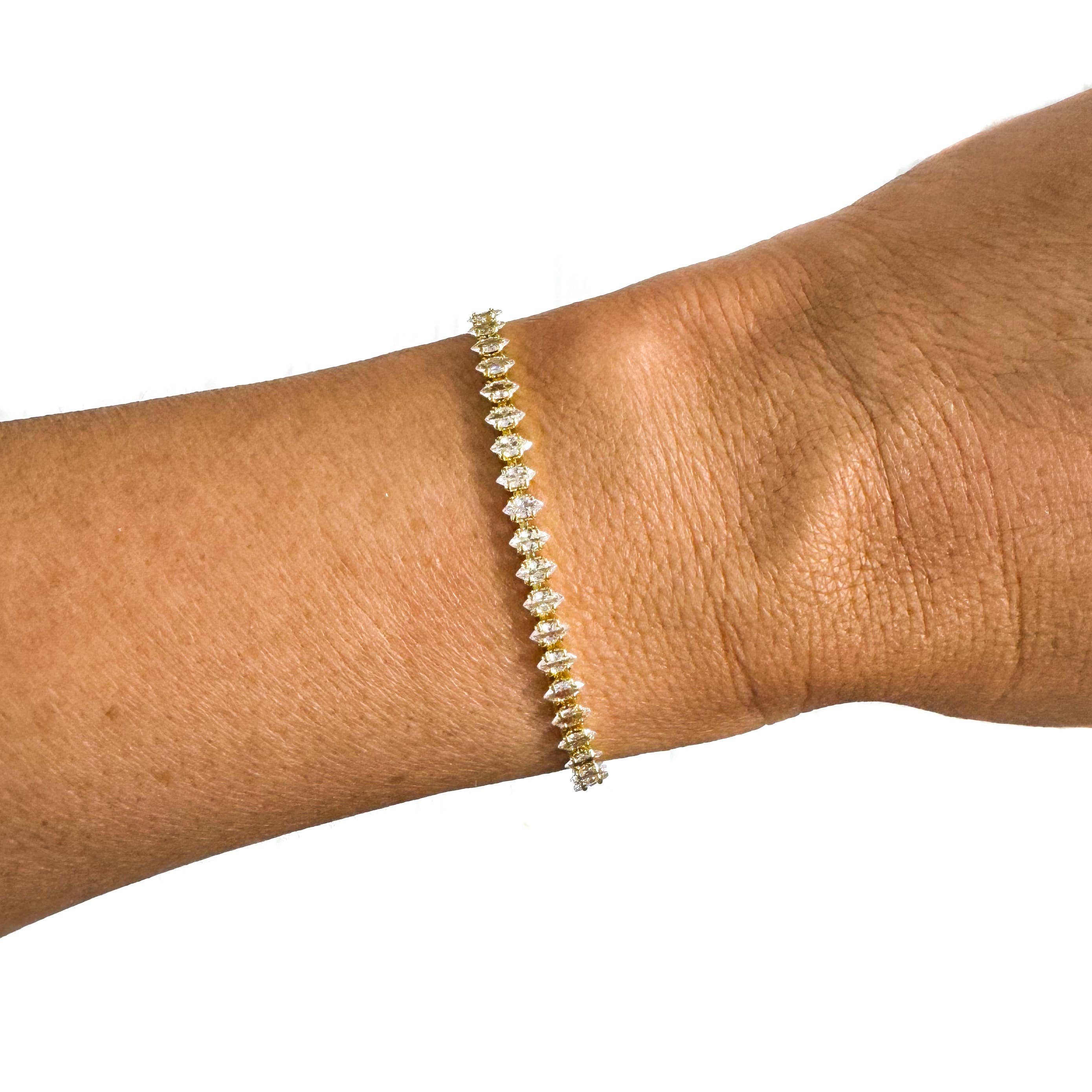 Savvy Bling - Wholesale Tennis Bracelet - Semi Precious Pave Adjustable Bracelets7