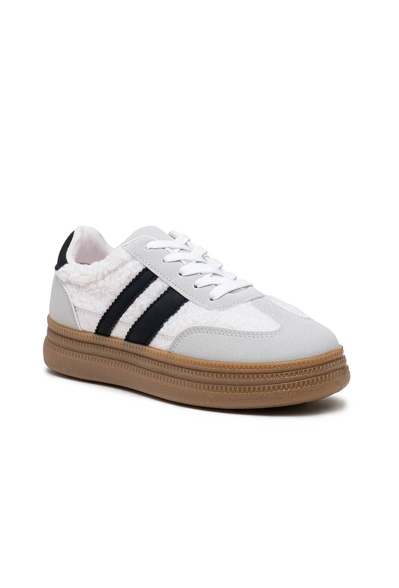 LADY GLORY - Wholesale Lifestyle Sneakers - Women's - Low-top sneakers with gum sole Comfort & style for winter4