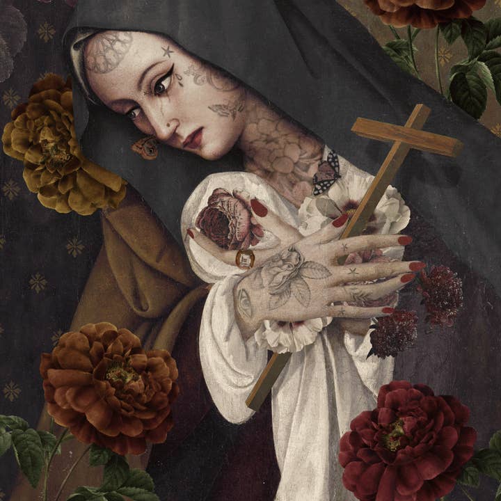 WANDTEPPICH 80x144 CM HEILIGE THERESIA für den Großhandel von Voglio Bene