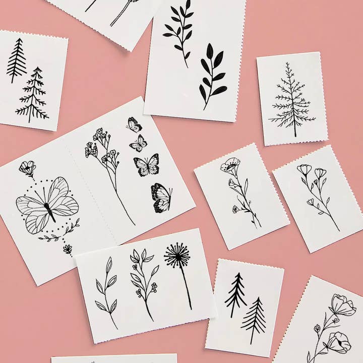 INKED by Dani - Wholesale Temporary Tattoo - Wild Thing Temporary Tattoo Pack