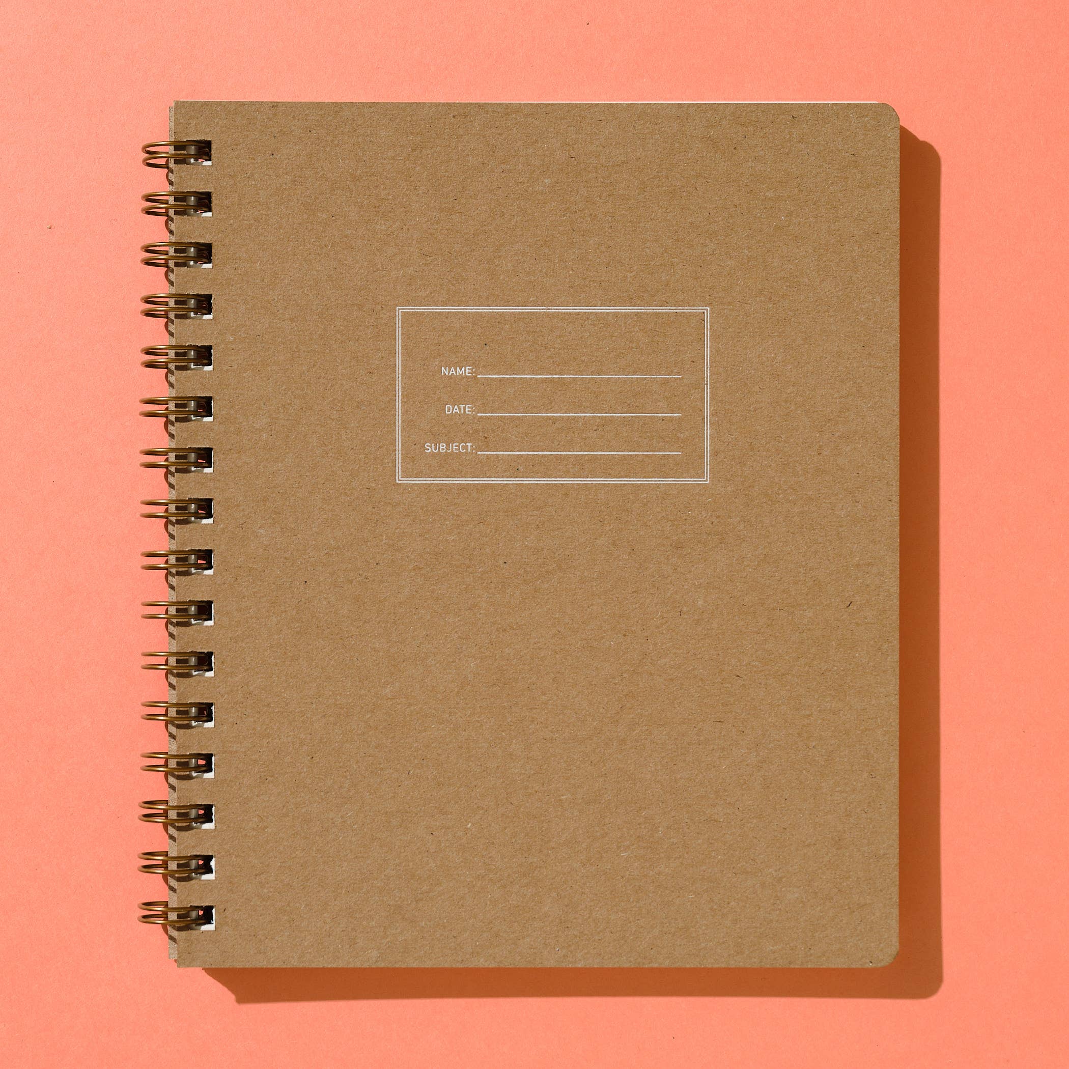 Shorthand Press – wholesale Notebook – Standard Notebook - Kraft1