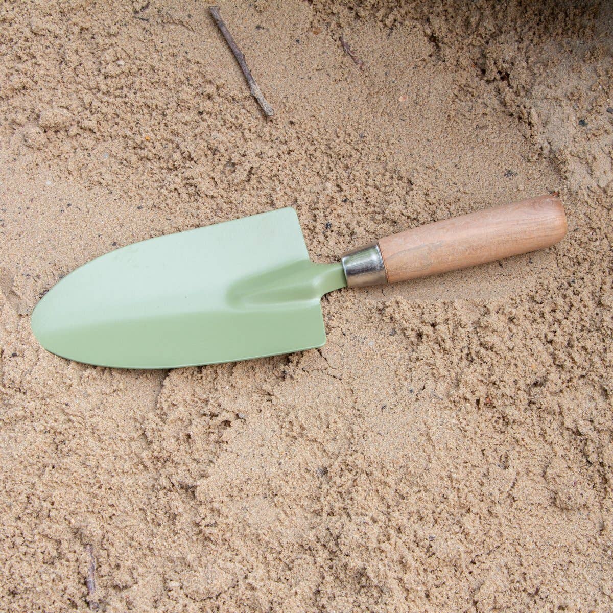 Antikas - Vendita all'ingrosso Attrezzi da giardino - Pala per bambini, attrezzo da giardinaggio in ferro, verde scuro0