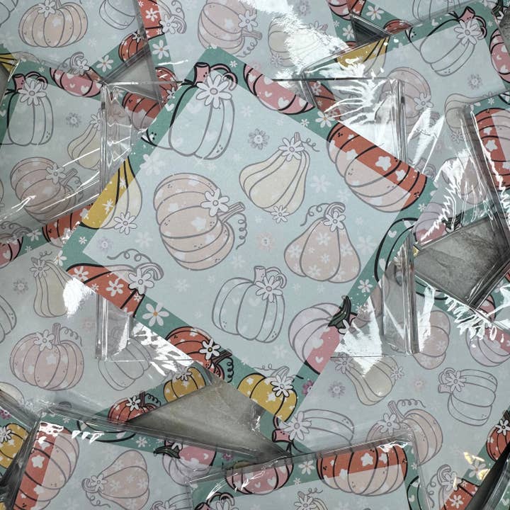 Hive Supply - Wholesale Sticky Notes - The Sticky Note Collection - Pumpkin Fall Floral