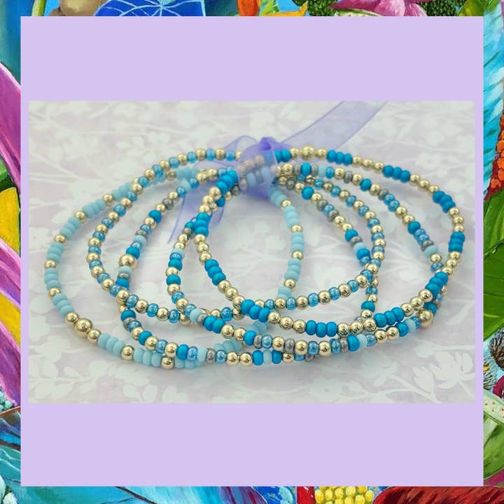 Ondas de Playa - Paquete de 5 para venta al por mayor de Locked by Lula 'n' Lee