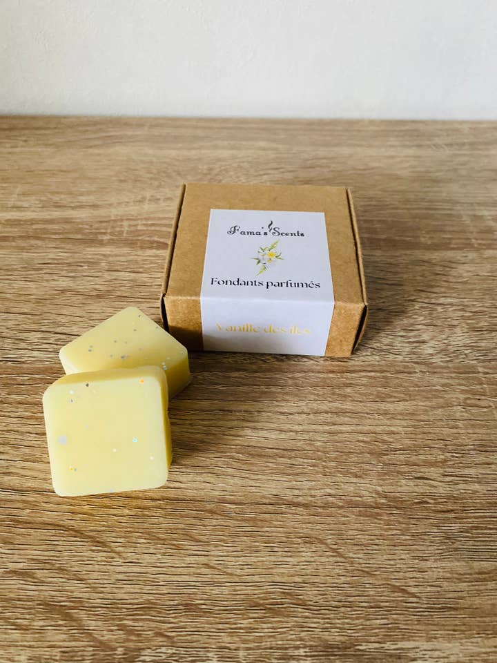 Fondants parfumés Vanille des îles pour la vente par Fama's Scents