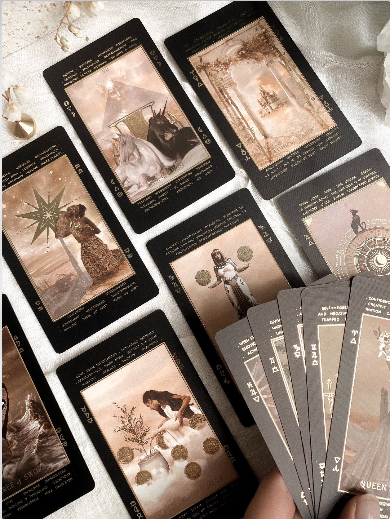 ST SOLEIL - Wholesale Tarot/Oracle Card - Lucid Dreams Beginners Tarot Deck EDIV, Black Eclipse18