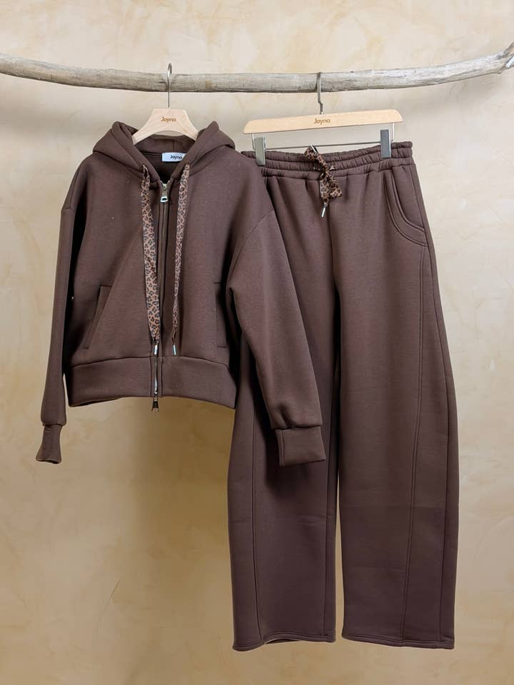 Joyna - Wholesale Lounge set – Women's - Fleece set E081834