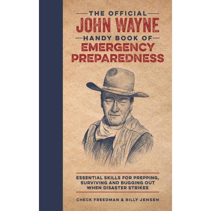 Il manuale ufficiale di John Wayne sulla preparazione alle emergenze per la vendita all'ingrosso da parte di Microcosm Publishing & Distribution