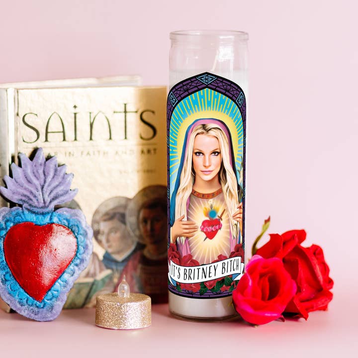 The Eternal Flame - Wholesale Votive Candle - Saint Britney Spears