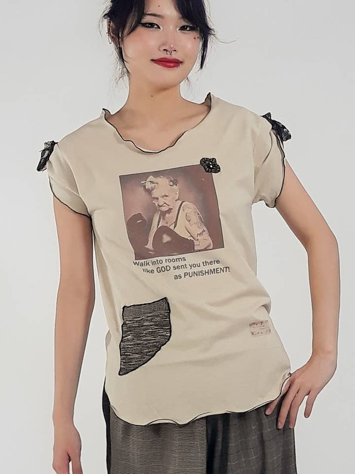 Punishment Art Tee for wholesale by Victorian Flower Child