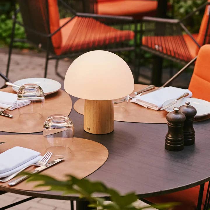 Tavellio - Wholesale Accent/Desk Lamp - Mia Light Brown Stylish Wooden Table Lamp with Dimmer - Wood, Functional & Subtle6