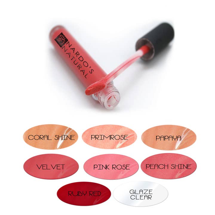 Nardo's Natural Organic Coconut Oil Lip Gloss for wholesale by Nardo’s Natural Organic Skin Care