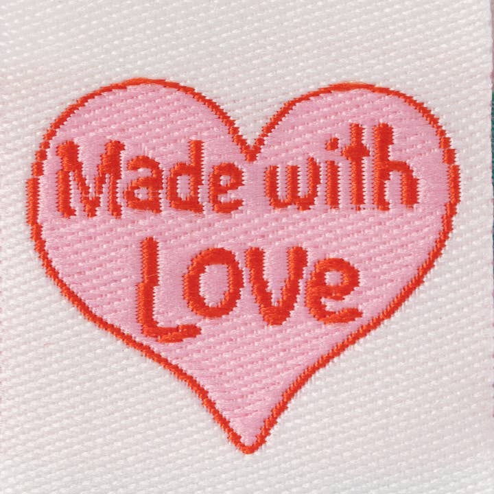 Little Rosy Cheeks - Wholesale Fabric - MADE WITH LOVE - Sewing Labels Tags7