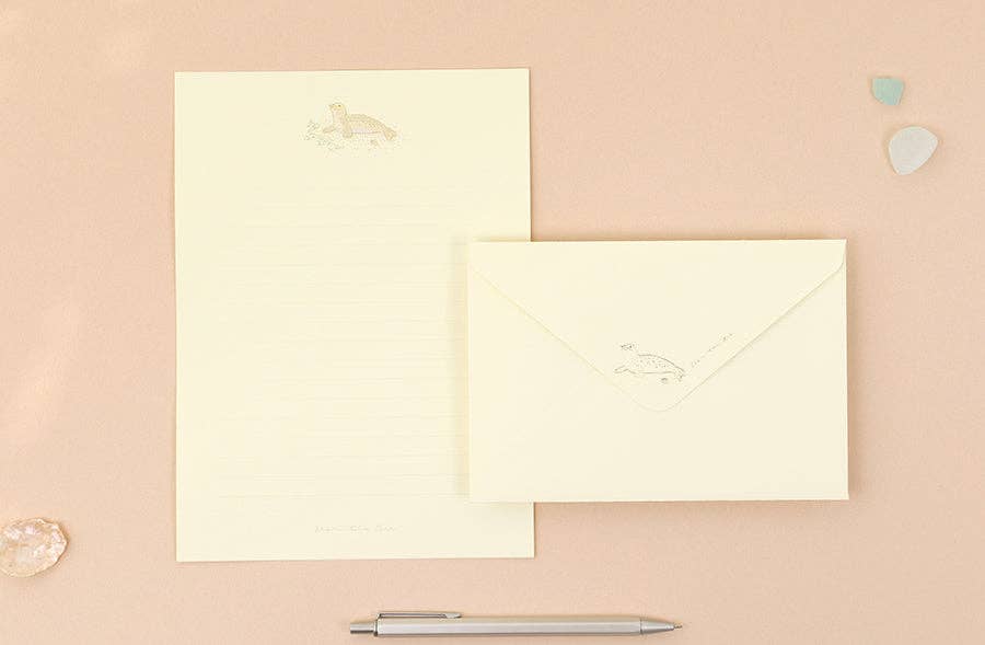 Notable Designs (UK) – wholesale Stationery/notecard set – Paperian Letter Set - Sea1