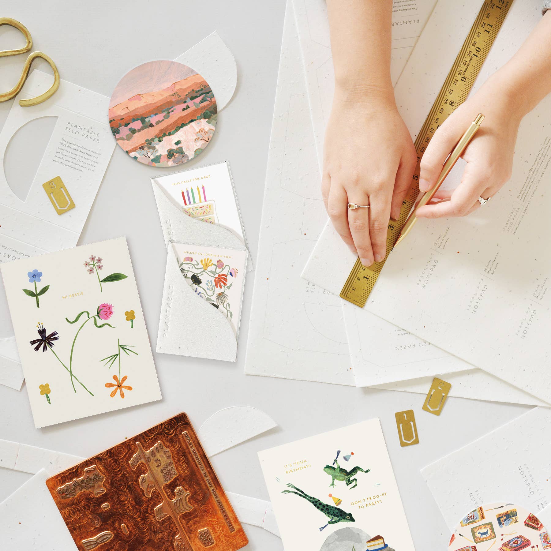 Seedlings - Wholesale Friendship Card - Wildly In Love Sprout - Love + Friendship Mini Greeting Card5